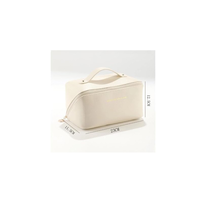 Multifunctional Cosmetic Organizer Bag (Beige)