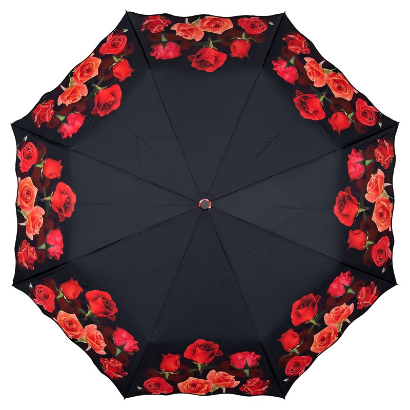 VON LILIENFELD Folding umbrella "Bouquet of Roses"