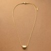 Cream Dot Necklace, Women's, Popular, Stainless Steel, Surgical Stainless Steel,