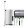 360° Rotating Window Cleaner Kit, Window Washing Squeegee, Telescopic Pole