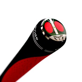 Hokshin Trading MK0178 Grip End Marker, Kamen Rider, Diameter 0.7 inches (19 mm), Kamen Rider