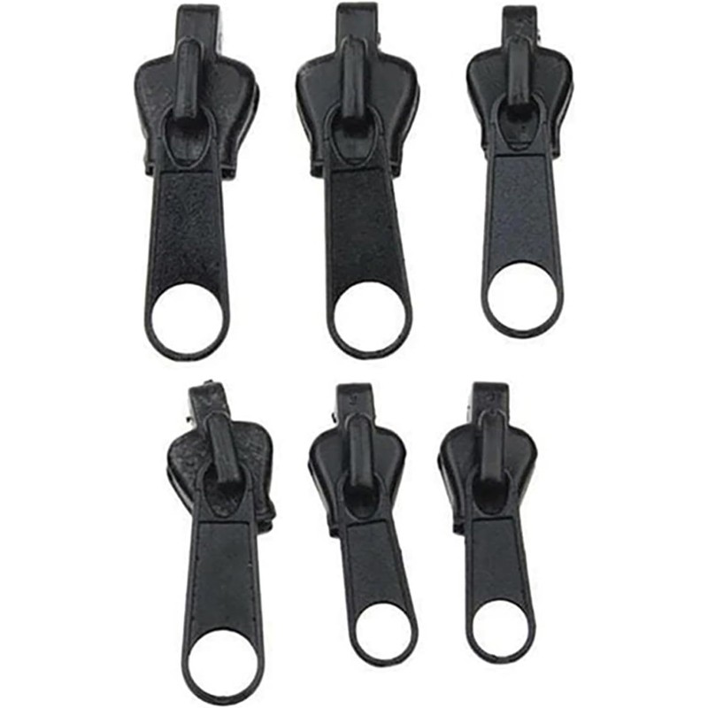 Fix Zippers | 6 Removable Zipper Repair Reusable, Convenient Head