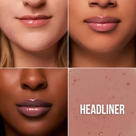 Beauty Creations - Tinted Luxe Lip Oil Duo Soft Spoken - Set de 2 Aceites Labiales con Color, Tonos Pink Me Up y Headliner, Vitamina E, Tinte Translúcido y Acabado Brillante