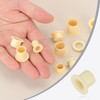 sourcing map 6Pcs Flanged Sleeve Bearing, Plastic Bushing ID 10mm