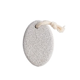 Bookwarm pumice stone for feet, natural pumice stone for exfoliation, foot care tool, foot bath stone, foot massage, promote blood circulation, washable, reusable, unisex (Stone Gray)