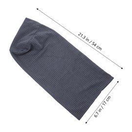 Alipis 2 PCS Sofa Arm Protector Set Universal Elastic Sofa Arm Cover Armchair Cover Protector (Dark Grey), 45*16*20cm, E97U22FU018I34QLILWM