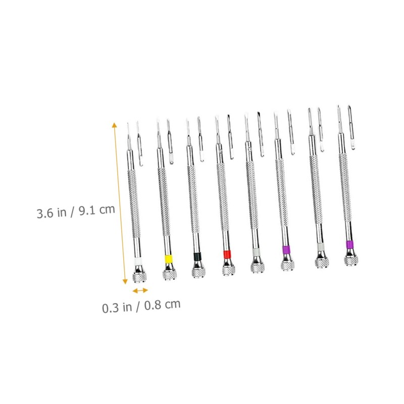 Operitacx Sätze Schraubenzieher set kleiner Schraubenfahrer Mini Schraubendreher für Brillen