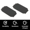 G-PLUS Truck Bed Rail Cap Plastic Bedrail Insert Plug Box