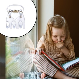 30Pcs Mini Hair Clips, Plastic Hair Claws Small Hair Claw Clips Clamps Non Slip Hair Claws Pins Clamps Hair Accessories for Girls and Women(Clear)…