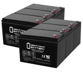 Mighty Max Battery 12V 7AH Compatible for APC ES500 ES550 LS500 RBC110 RBC2-6 Pack