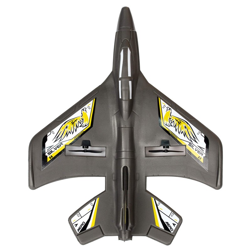 SilverLit 85737 Flybotix X-Twin Evo, Yellow and Black