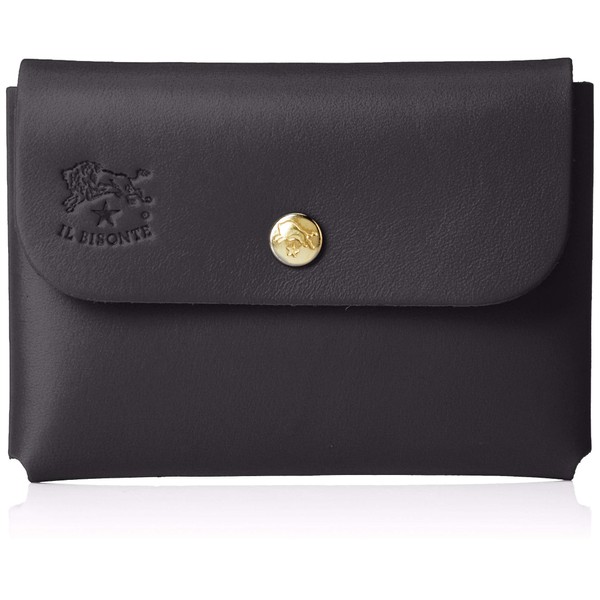 Il Bisonte Coin Purse C0855 Coin Case, Leather, Genuine Leather,