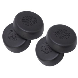 Jectse Thicker Memory Foam Ear Pads Replacement for Jabra Evolve2 50 55 High Elasticity Protein Leather for Long-Term Wear Comfort