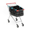 Handy Sandy 3 pc Reusable Universal Cart Bag, Grocery Shopping