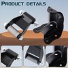 Rear Leaf Spring Shackles Hanger Brackets Repair Kit Compatible with