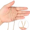 G2PLUS Jute String Twine 1.5MM, 100M Natural Garden Jute Rope,