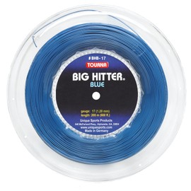 Tourna Big Hitter Blue, Unisex-Adult, Tennis String, Blue, 18g Set