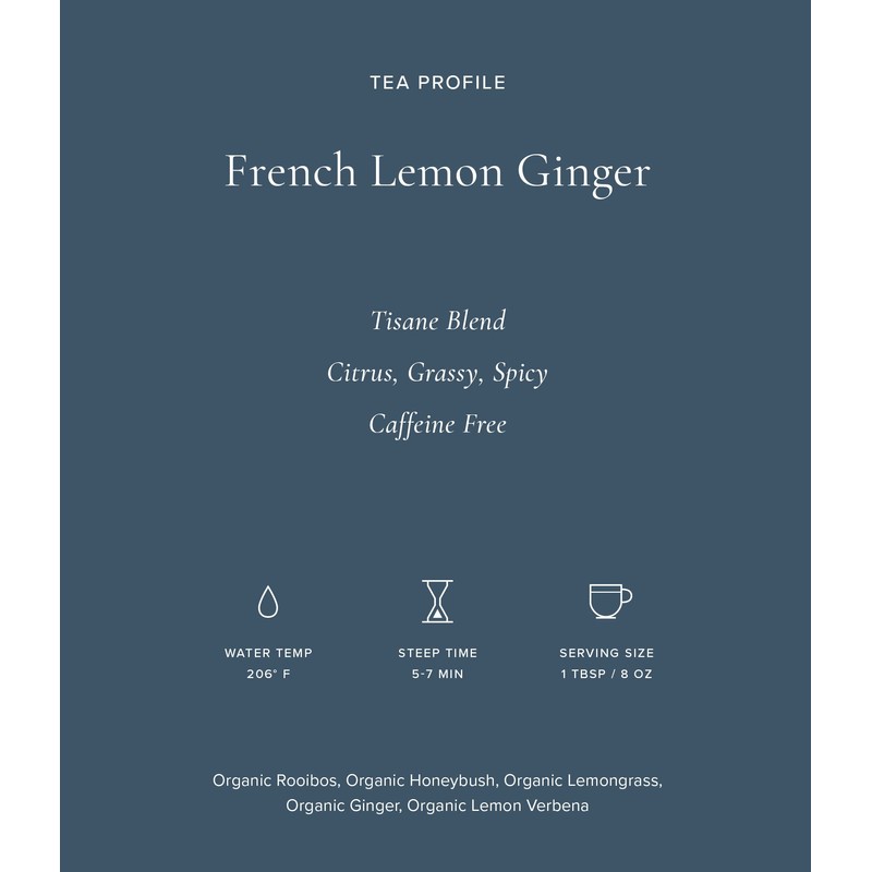 Art of Tea | French Lemon Ginger | 50 Eco