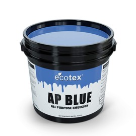 Ecotex AP Blue All Purpose Ready to Use Screen Printing Emulsion Pint - 16 oz.
