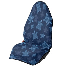 gearider Sea Turtle Car Seat Covers Front Seats Waterproof Car Seat Cover Towel for After Workout for Running Hiking Swimming Gym Outdoor Blue Auto Accessory