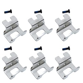 sanbaiyi 6PCS CMSTC4VT Versatrack Garage Hooks, Cordless Hang Belt Hook with Screws for Craftsman Clip