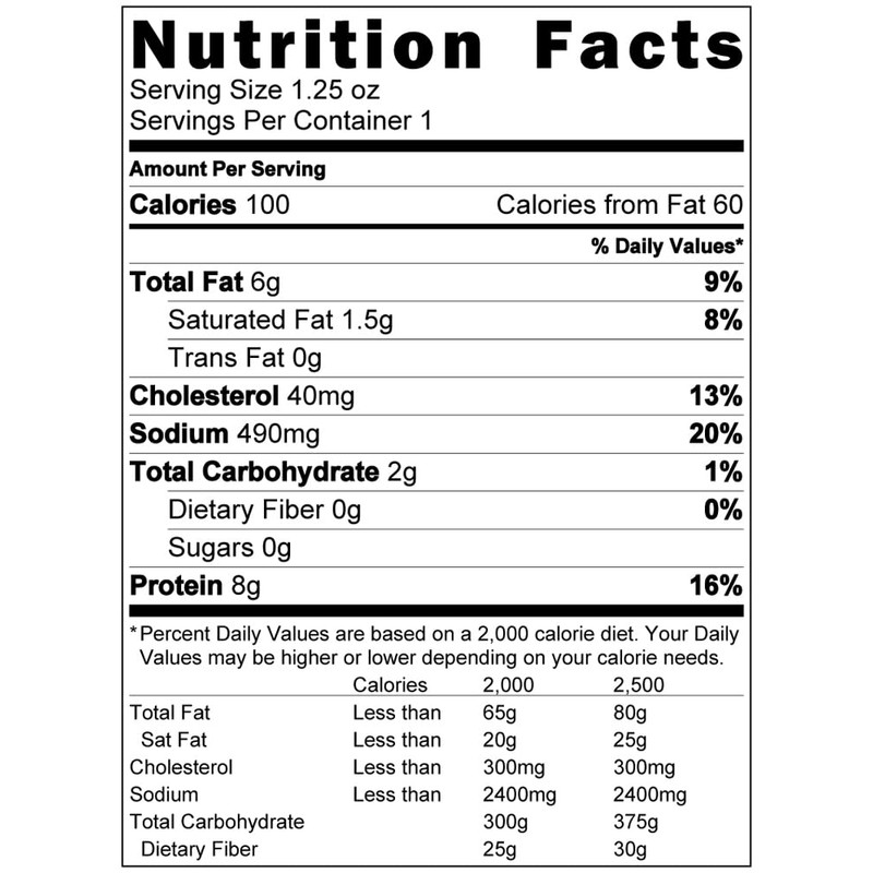 Buffalo Bills Turkey Ole Smokies - 15 Wrapped Turkey Sticks