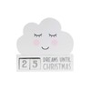 Sass & Belle Dreamy Countdown To Christmas Cloud Decoration