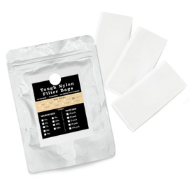 Gutenberg's - Bolsas de filtro de micras de nailon resistentes de 2.5 x 4.5 pulgadas, 25-50 paquetes, bolsas de filtro de té, todos los tamaños de micras (25 unidades, 50 micras)