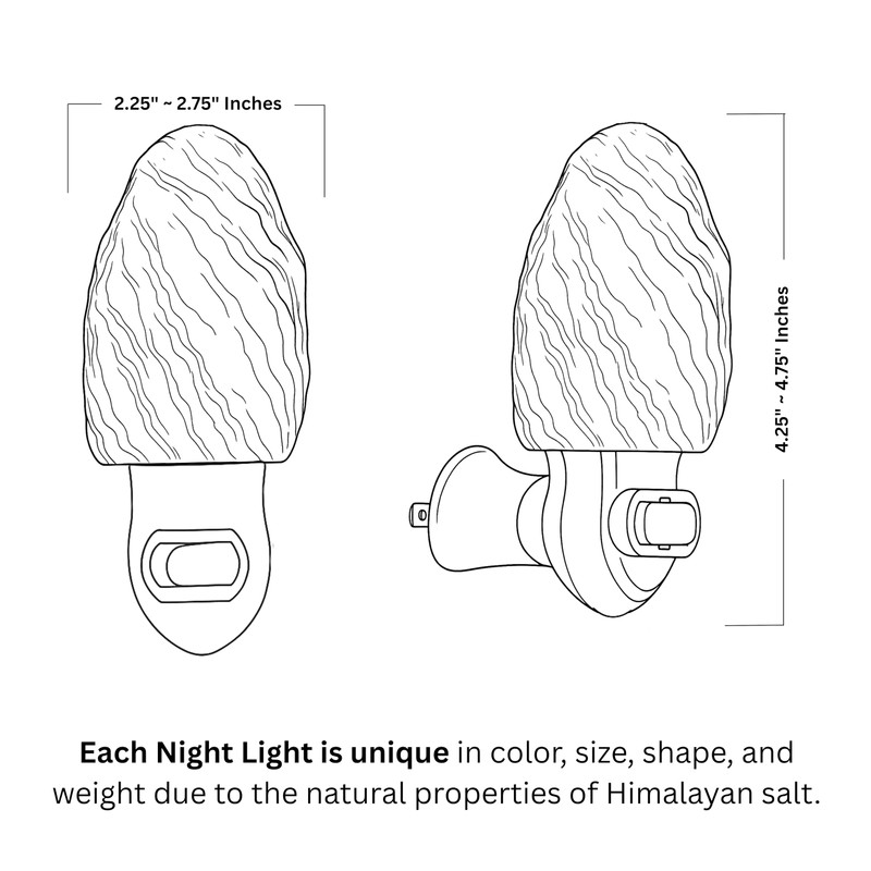 Spantik Pink Himalayan Salt Lamps - Hand Carved, Natural Night