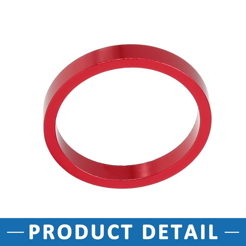 A ABSOPRO 5mm Bike Aluminium Alloy Headset Spacer 11/8inch Stem
