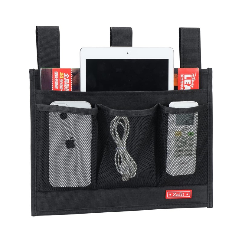 Zafit Hanging Bedside Caddy, Bedside Storage Organizer for Magazine, Phone,
