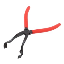 Akozon Drum Brake Spring Pliers, High Strength, Curved Neck Design, Chrome Vanadium Steel, Universal Drum Brakes, Easy Removal & Installation