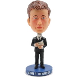 City-Souvenirs Bobblehead Presidential 7 Inch Resin Figurine (John F Kennedy)