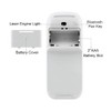 Uestamu Ratón Silencioso para PC con Bluetooth, Inalámbrico, Plegable, Ergonómico,