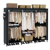 CASAMAYA Portable Closet, 81.5 Inch Extra Large Capacity Wardrobe Closet