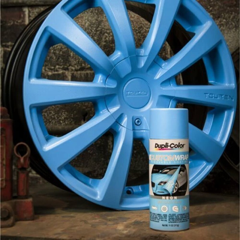 Dupli-Color ECWRC8650 Custom Wrap Neon Removable Automotive Paint - Dynamic