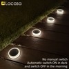 Lacasa Solar Deck Lights Outdoor Waterproof LED Solar Step Lights