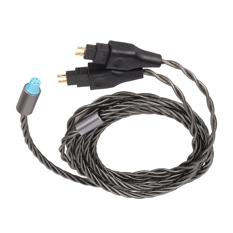 2Pin Sound Cable 3 in 1 Silver Plated Copper Cable