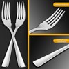Fish Fork Stainless Steel Polished Shine 6 Pieces Fish Fork