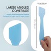 Pana (20 Pieces) 7.35" Blue Large Flexible Mixing Spatula Reusable