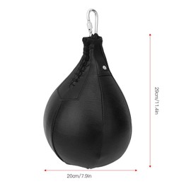 Speed Ball Boxing PU Muay Thai Training Punching Striking Bag Kit Hanging Swivel Workout Speedball Kicking Combined Fitness Supplies