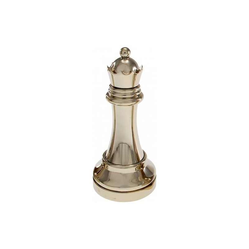 Hanayama Silver Color Chess Piece - Queen