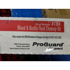 Proguard Impact Blood & Bodily Fluid Clean Up Kit 7354 gloves medical clinic