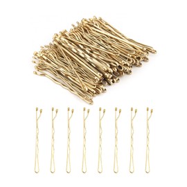 Hair Clips 100 Pieces Hair Pins for Thick Hair Hair Accessories for Women Hair Pins for Women with Storage Box (5cm, Gold)