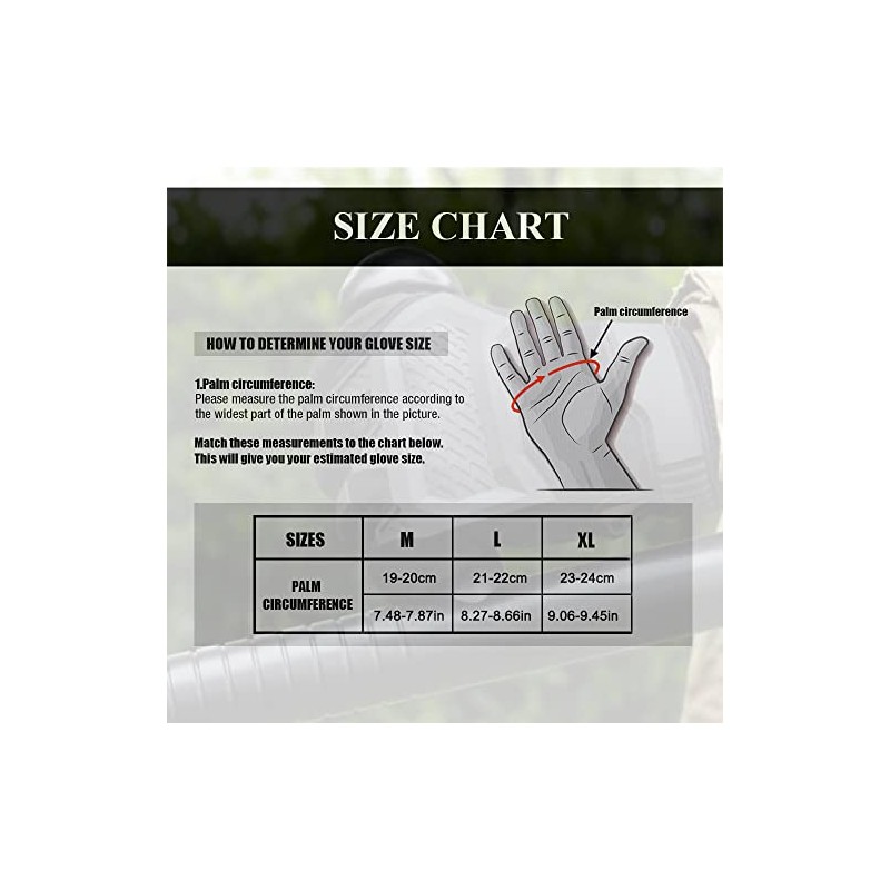 ThreeH Tactical Gloves Multifunctional Combat Gloves Adjustable Wrist Strap Rubber