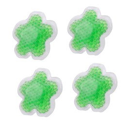 Minkissy 4pcs Gel Ice Packs Reusable for Hot Cold Therapy Instant Ice Pack for Sports Injuries Physiotherapy Pad for Home Hospital Outdoor Use