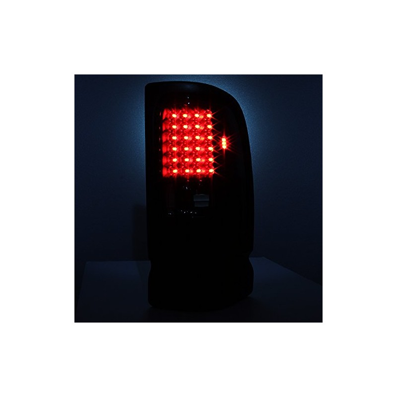 For [Black LED] 1994-2001 Dodge Ram 1500 2500 3500 Tail