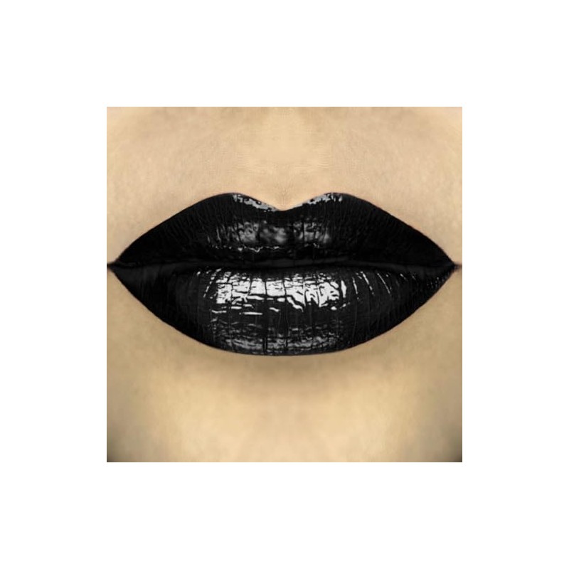 Malagna Cosmetics Labial gloss negro Calavera Ultrapigmentado 10gr Black gloss