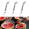 Liroyal Sparking Spoons (Set of 3) Stainless Steel Fruit Fork