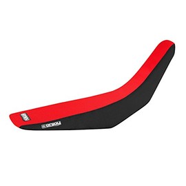 Enjoy Mfg Seat Cover - Compatible Fit for 2013-2020 Honda CRF 250L 250RL - Black Sides/Red Top #109